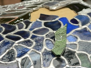Helen Bray’s handmade Tiffany lamp