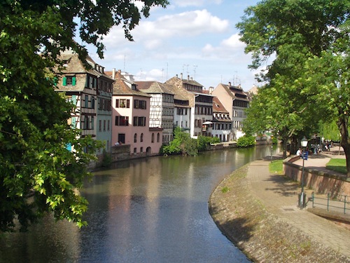 Houses by the rivers, Strasbourg