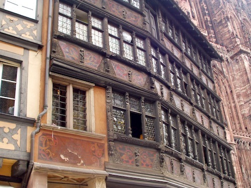 Building detail, Strasbourg