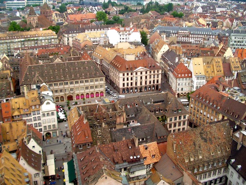 Strasbourg from above