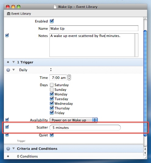 Power Manager Professional&rsquo;s editor supports the optional scatter field