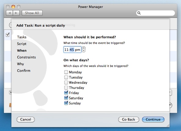 Set up when to stop your Keynote presentation