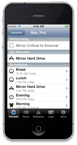 DssW Power Manager Remote for iOS