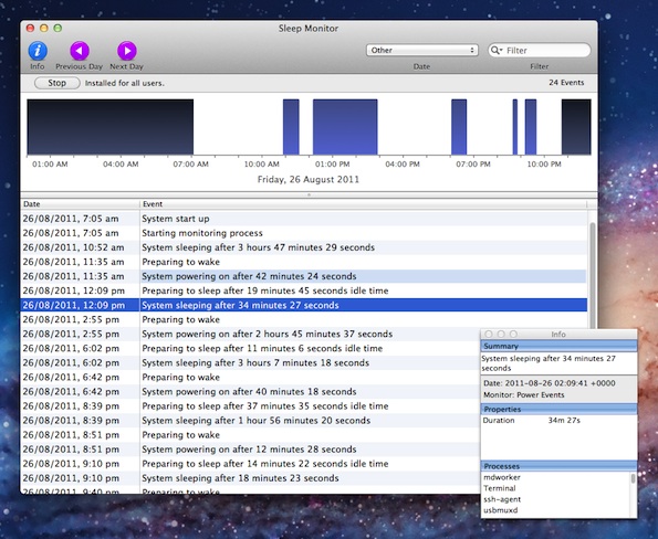 DssW Sleep Monitor 3 on Mac OS X