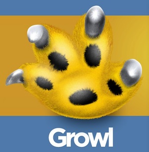 Power Manager includes Growl support.