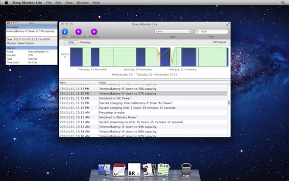 DssW Sleep Monitor Lite for Mac OS X
