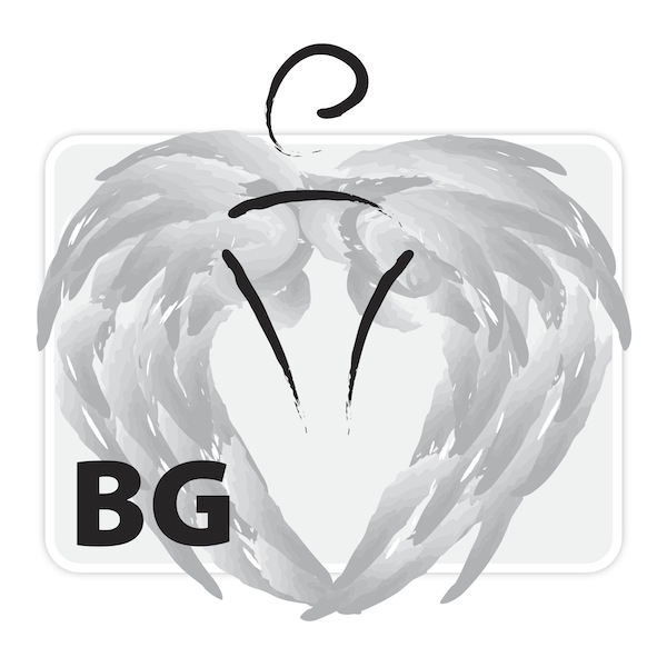 Draft Battery Guardian icon - partial figure and wings