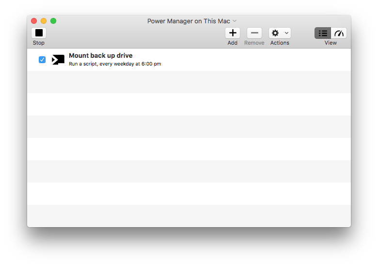 How To Mount A Mac Drive To A Schedule