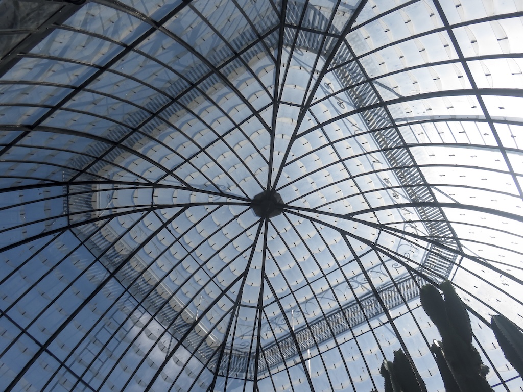 Photograph of glass house roof in Toulouse, France