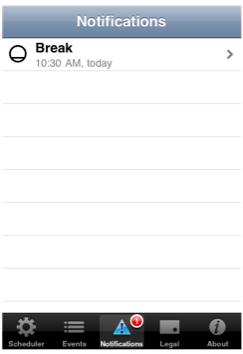 Computer Notifications View